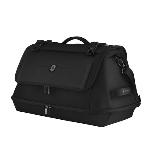 Victorinox Crosslight Duffel with Zippered Bottom Compartment - Black