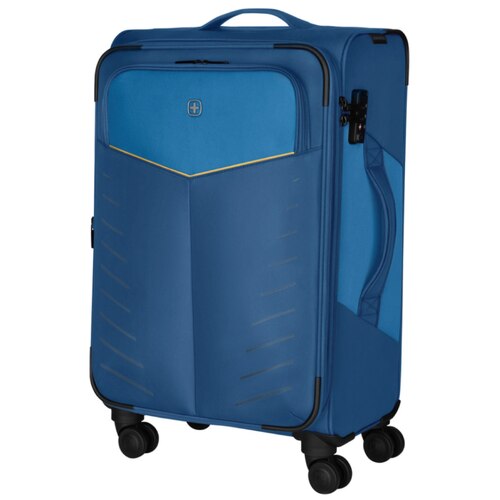 Wenger Syght 70 cm Softside 4-Wheel Luggage - Ocean Blue