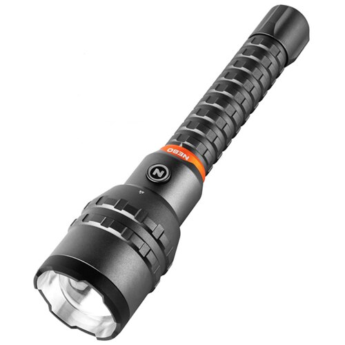 Nebo 12K USB-C Rechargeable Flashlight with Power Bank - Black