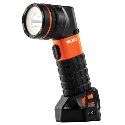 Nebo Master Series SL25 Rechargeable Spotlight - Black / Orange