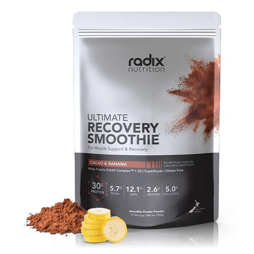 Radix Nutrition Ultimate Recovery Smoothie - Cacao and Banana (1kg Bulk Bag)