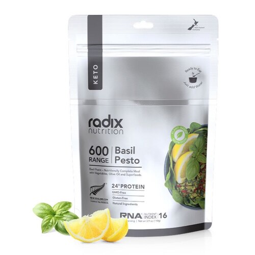 Radix Nutrition Keto Meal - Basil Pesto (Plant Based) - 600 kcal