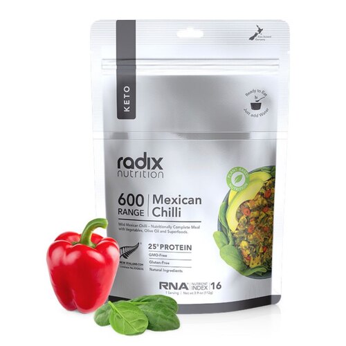 Radix Nutrition Keto Meal - Mexican Chilli (Plant Based) - 600 kcal