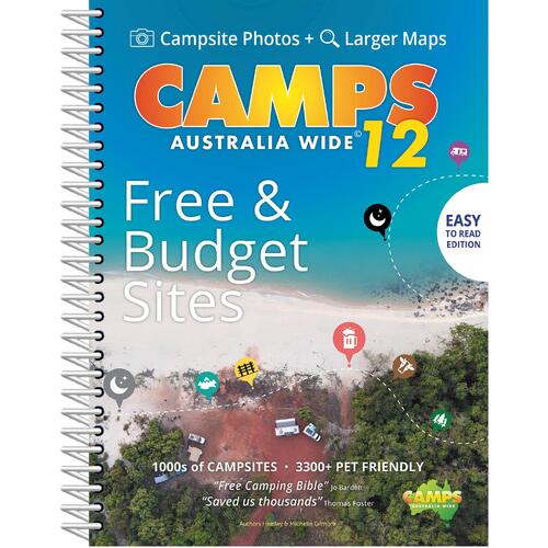 Camps 12 Snaps Photos B4 Size Australia Wide Book Spiral 2023 Ed