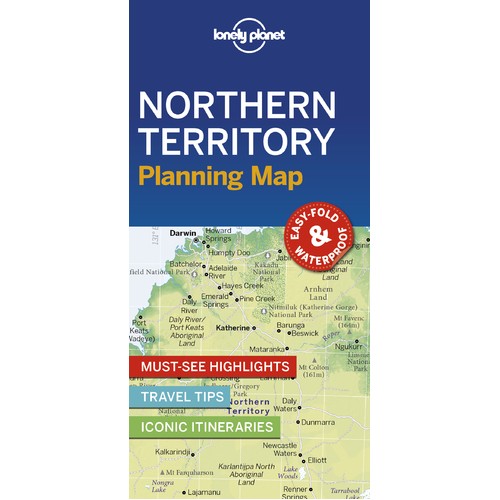 Lonely Planet Planning Map - Northern Territory
