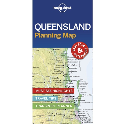 Lonely Planet Queensland Planning Map
