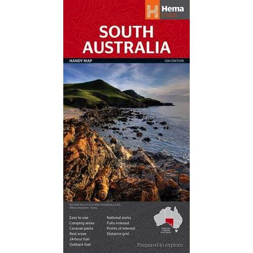 Hema South Australia Handy Map - Edition 12