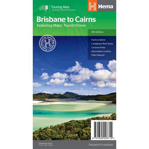 Hema Brisbane to Cairns Map : 9th Edition