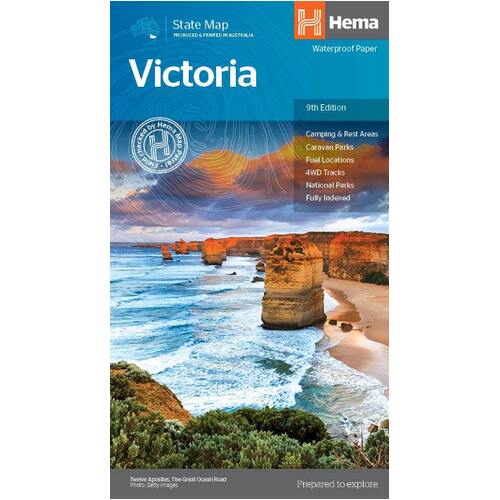 Hema Victoria State Map 9th Edition