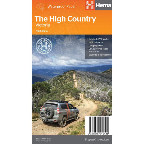High Country Victoria : Hema Map - Edition 9