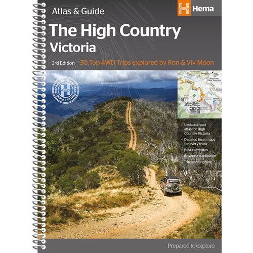 Hema The High Country Victoria Atlas and Guide - 3rd Edition
