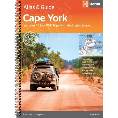 Hema Cape York Atlas and Guide Book - 5th Edition