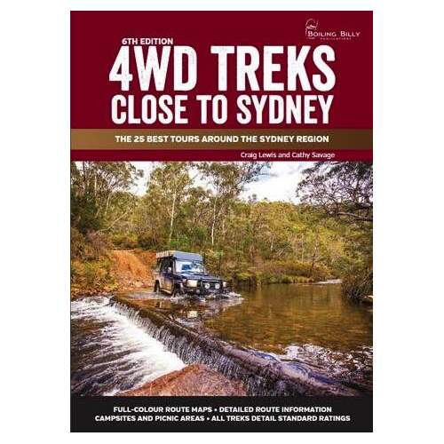 Boiling Billy 4WD Treks Close To Sydney : 6th Edition : A4 Spiral