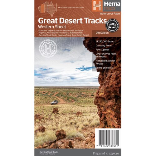 Hema Australia's Great Desert Tracks (Western) Edition 9