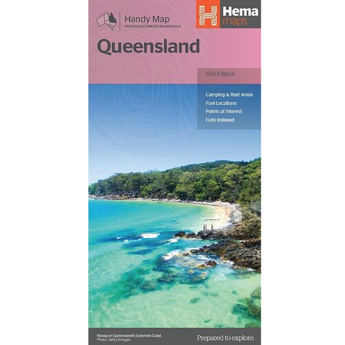 Hema Queensland Handy Map - Edition 15