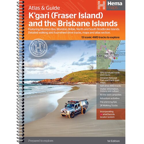 Hema K'gari (Fraser Island) Atlas and Guide - 1st Edition