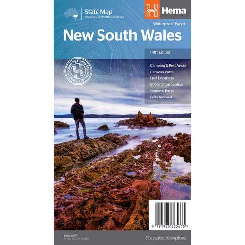 Hema New South Wales State Map - 14th Edition