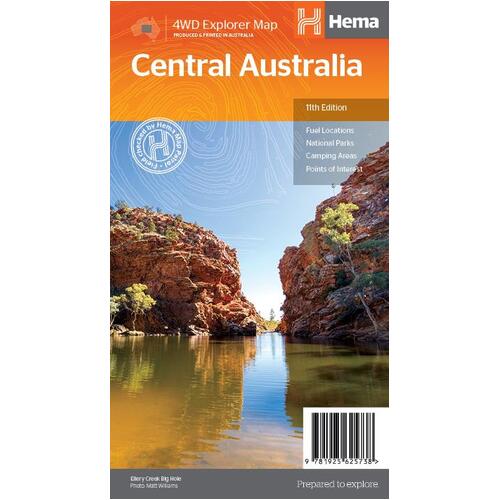 Hema Central Australia Map (Edition 11)