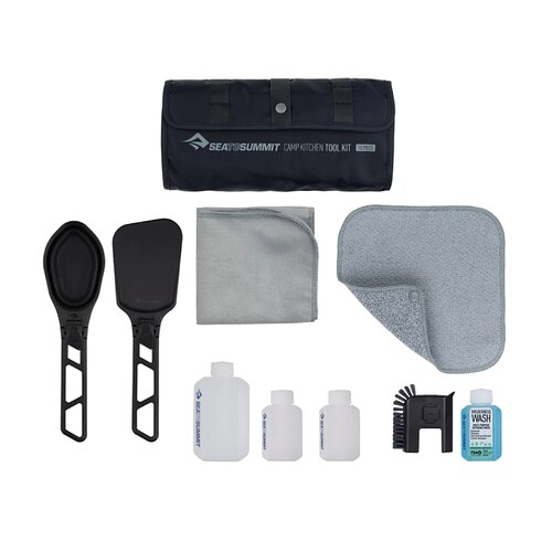 Sea To Summit Camp Kitchen Tool Kit with Soap (10 Piece Set)