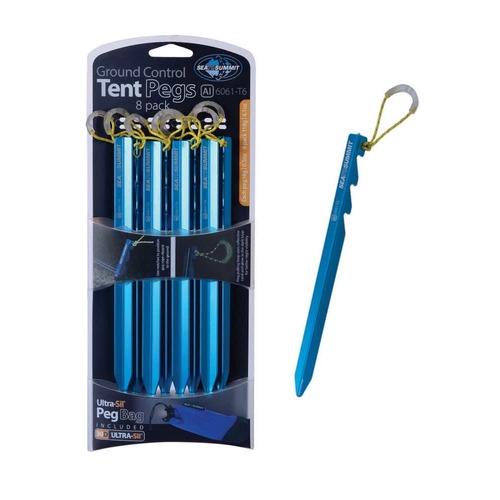 Sea to Summit Ground Control Tent Pegs - 8 Pack