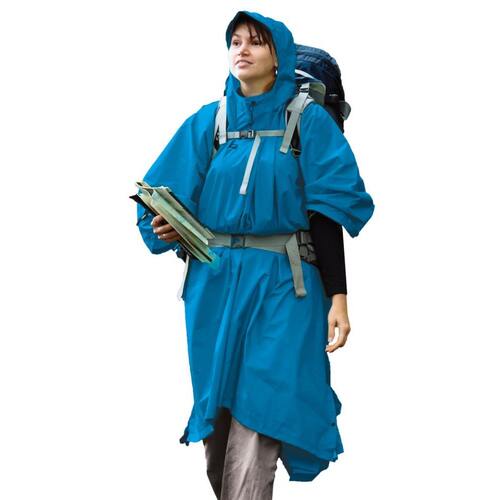 Sea to Summit 70D Nylon Waterproof Tarp / Poncho - Blue