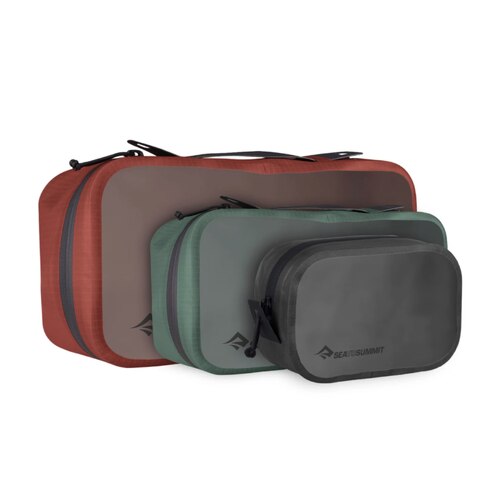 Sea to Summit Hydraulic Packing Cube 3 Piece Set (XS, S, M) - Multi-Colour