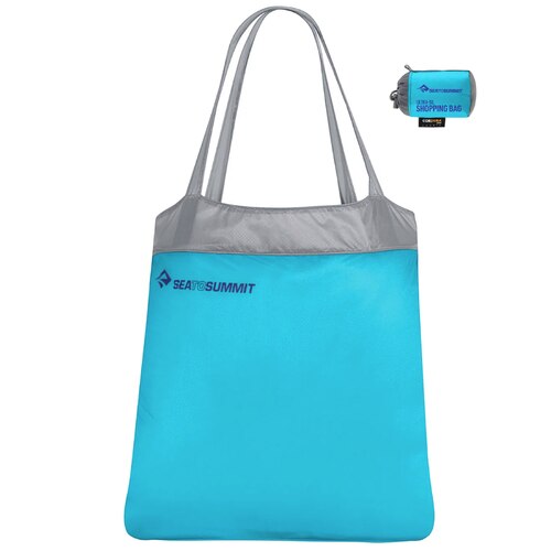 Sea to Summit Ultra-Sil Foldable Travel Shopping Bag 30L - Blue Atoll