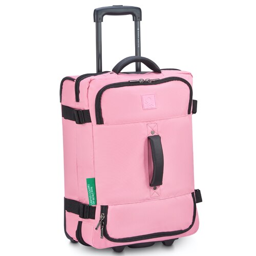 Delsey Benetton Now! 53 cm Wheeled Duffle Bag - Pink