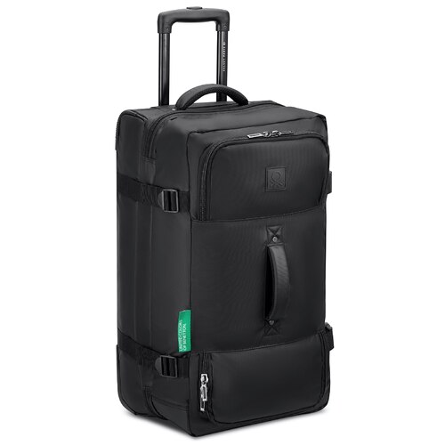 Delsey Benetton Now 64 cm Wheeled Duffle Bag - Black
