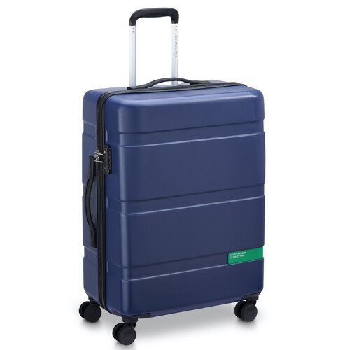 Delsey Benetton Now! 66 cm 4-Wheel Medium Case - Navy