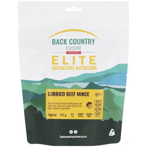 Back Country Cuisine Elite : Curried Beef Mince - Regular Serve