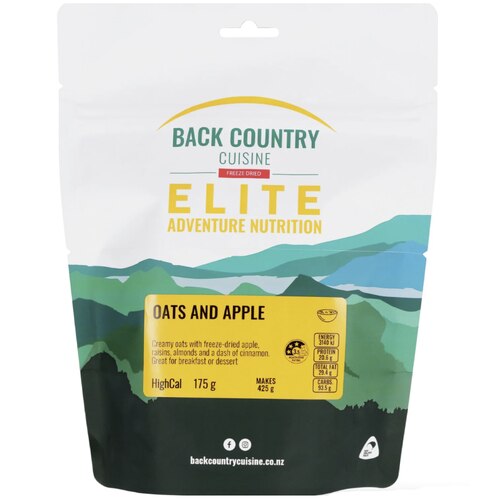 Back Country Cuisine Elite : Oats and Apple - Regular Serve