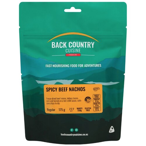 Back Country Cuisine Spicy Beef Nachos GF - Regular