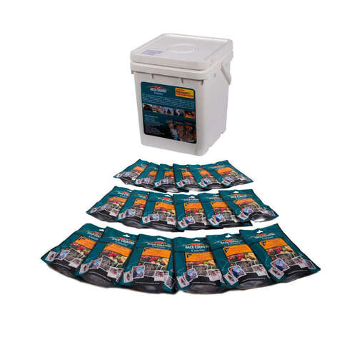 Back Country Cuisine Emergency Bucket - Freeze Dried Food