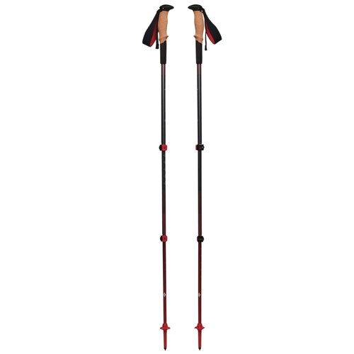 Black Diamond Pursuit Shock Trekking Poles M/L (100 - 140 cm) - Steel Grey / Octane