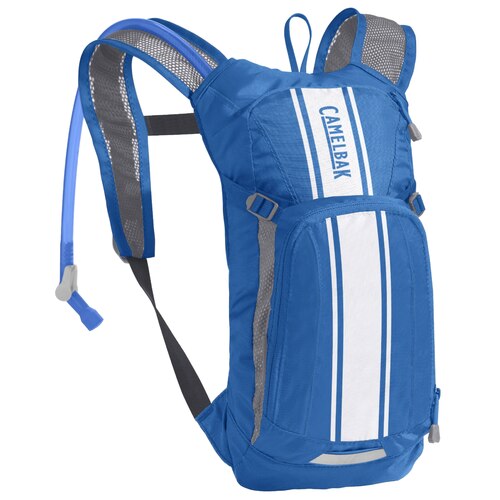 Camelbak Mini MULE 1.5L Children's Sports Hydration Pack - Lapis Blue / White Stripe