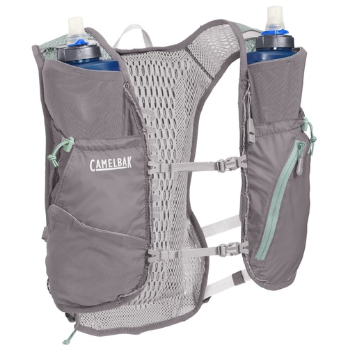 Camelbak Zephyr Vest 1L Women's Running Hydration Pack - Silver / Blue Haze