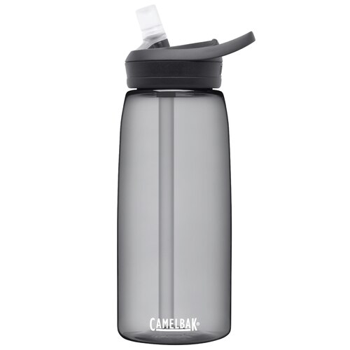 CamelBak Eddy+ 1L Drink Bottle - Charcoal (Recycled Material)