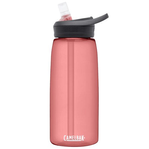 CamelBak Eddy+ 1L Drink Bottle - Rose (Made with Tritan Renew 50% Recycled Material)