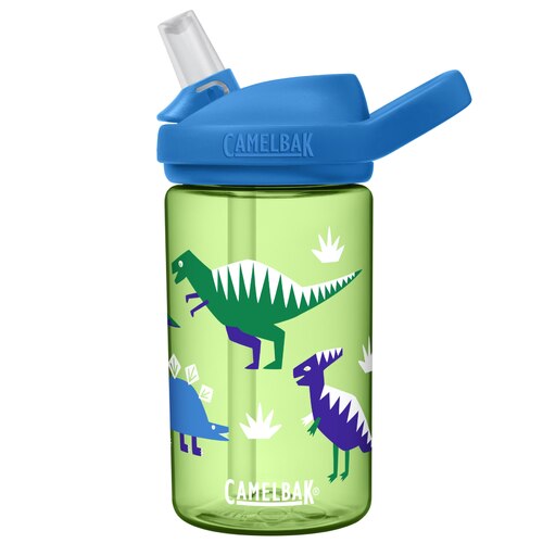 CamelBak Eddy+ Kids 400ml Drink Bottle - Hip Dinos (Tritan Renew)