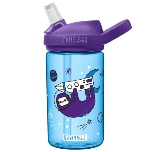 CamelBak Eddy+ Kids 400ml Drink Bottle - Sloths in Space (Tritan Renew)