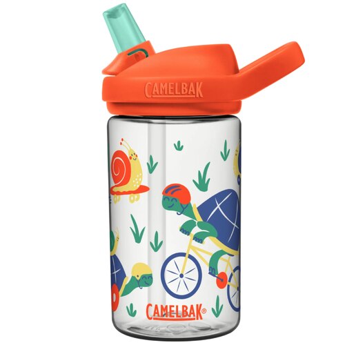 CamelBak Eddy+ Kids 400ml Drink Bottle (Tritan Renew) - Slow Poke Parade