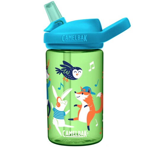 CamelBak Eddy+ Kids 400ml Drink Bottle (Tritan Renew) - Party Animals