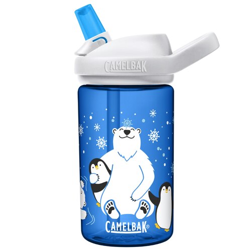 CamelBak Eddy+ Kids 400ml Drink Bottle - Arctic Friends (Tritan Renew)