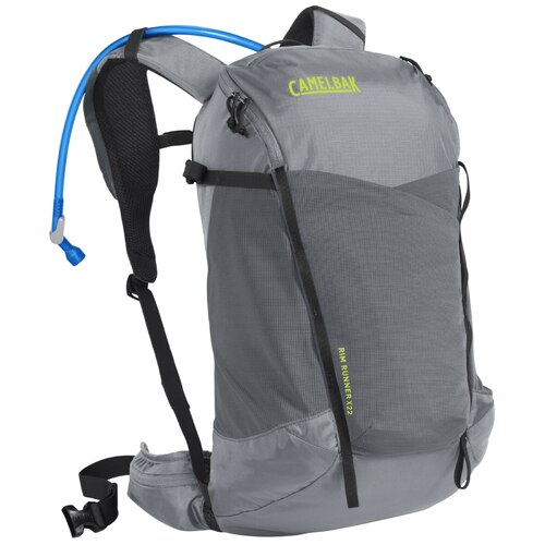 Camelbak Rim Runner X22 - 2L Sports Hydration Pack - Grey Flannel / Lime Punch