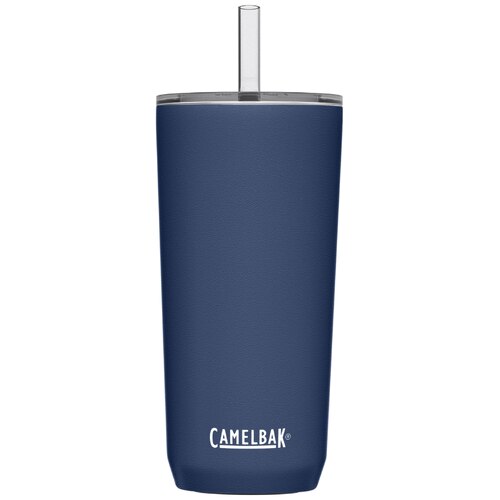 Camelbak Horizon 600ml Straw Tumbler, Insulated Stainless Steel - Navy