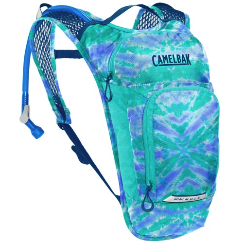 Camelbak Mini MULE 1.5L Kids Sports Hydration Pack - Tie Dye / Blue