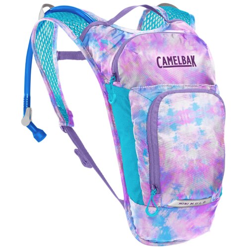 Camelbak Mini MULE 1.5L Kids Sports Hydration Pack - Tie Dye / Pink