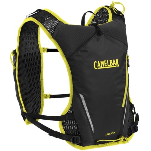 Camelbak Trail Run Vest 2 x 500ml Hydration - Black / Safety Yellow