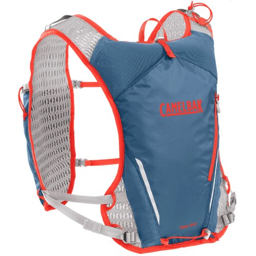 Camelbak Trail Run Vest 2 x 500ml Hydration - Captain's Blue / Spicy Orange